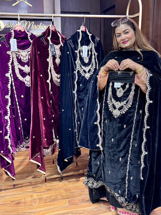 Velvet Baadshah (Unstitched Suits)