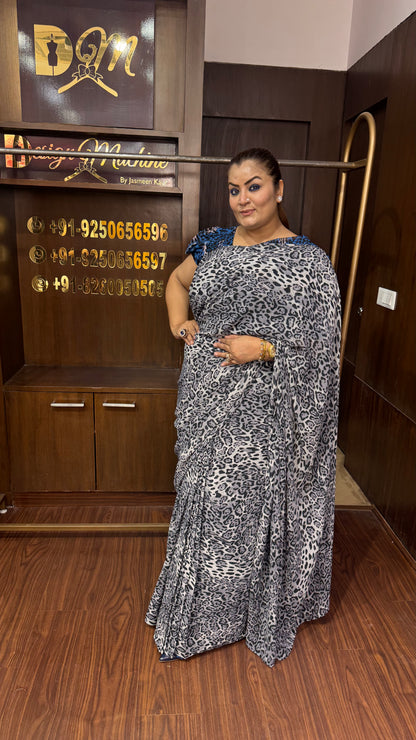 Aafreen Flow Saree