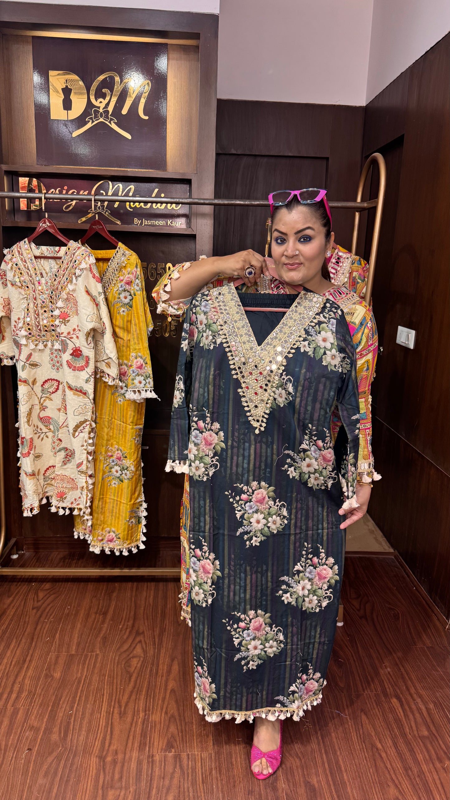 Elara Soft Crepe Ensemble