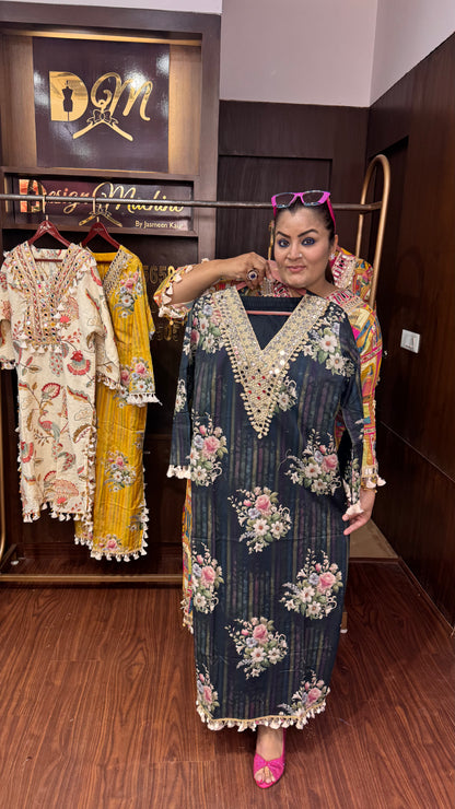 Elara Soft Crepe Ensemble