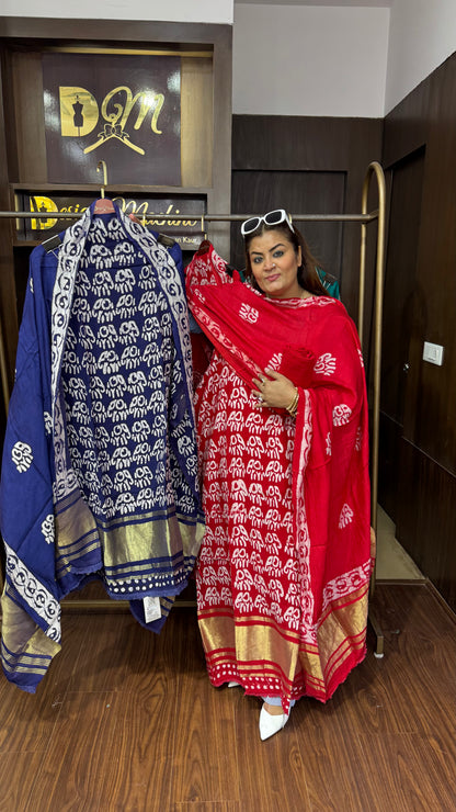 Anshika (Cotton Unstitch Suit)