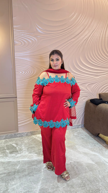 Celestine Pure Crepe Suit