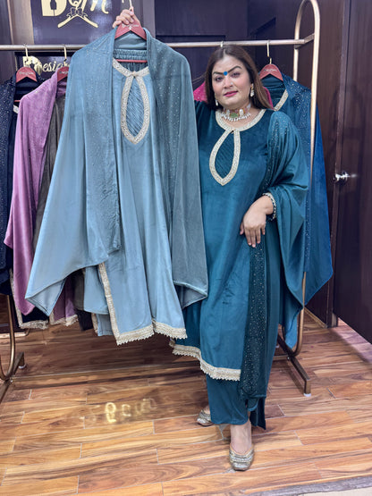 Nazakat (Velvet Suit)