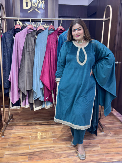 Nazakat (Velvet Suit)