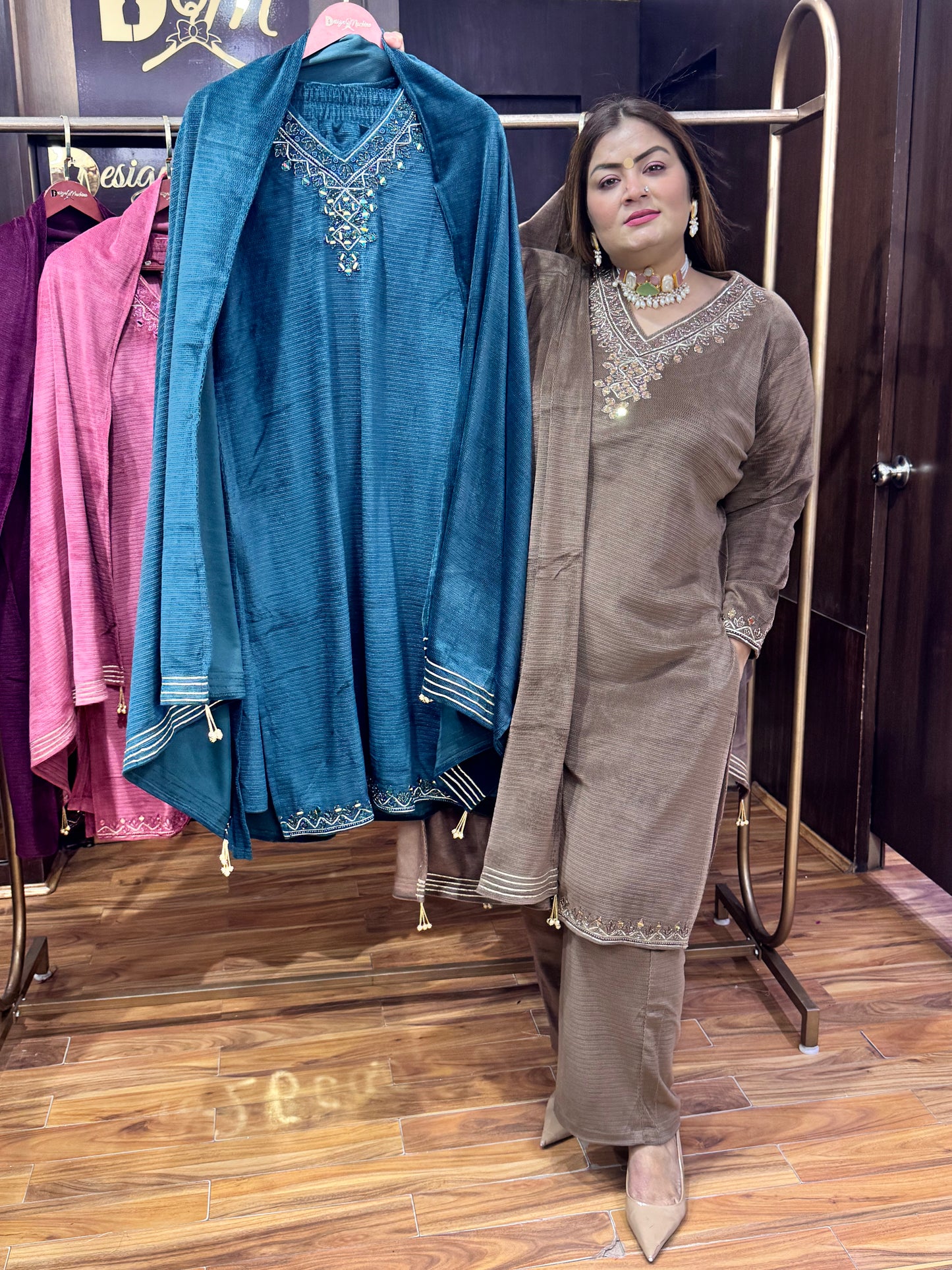 Gulnaaz Royal (Velvet Suit)