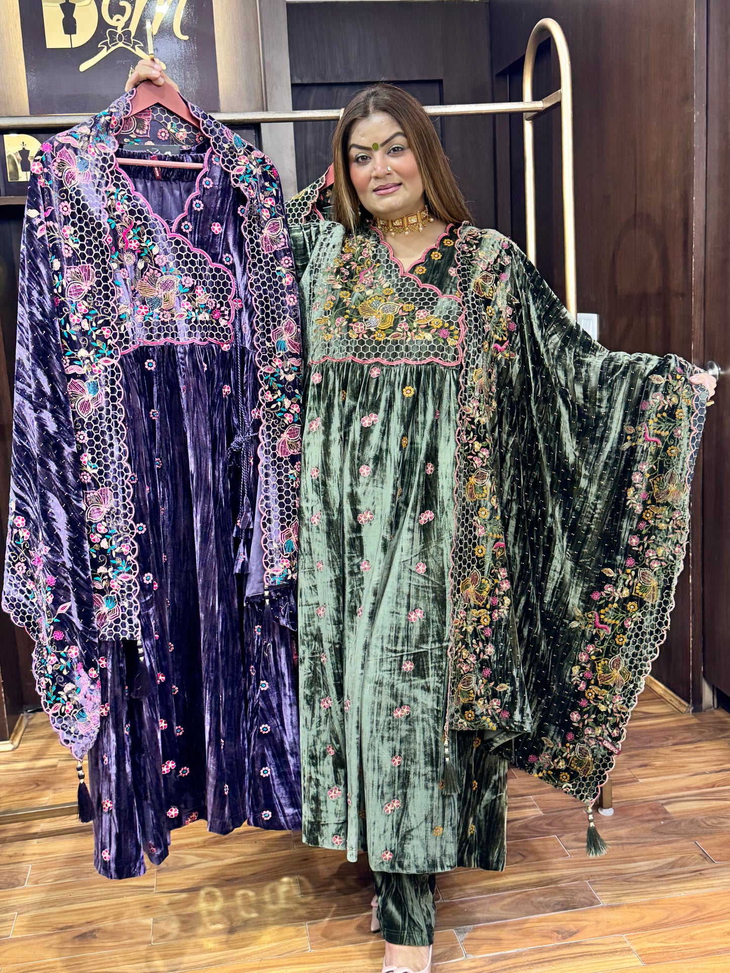 Meher Velvet (Anarkali)