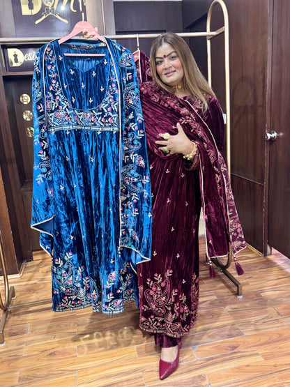 Charm Velvet (Anarkali)