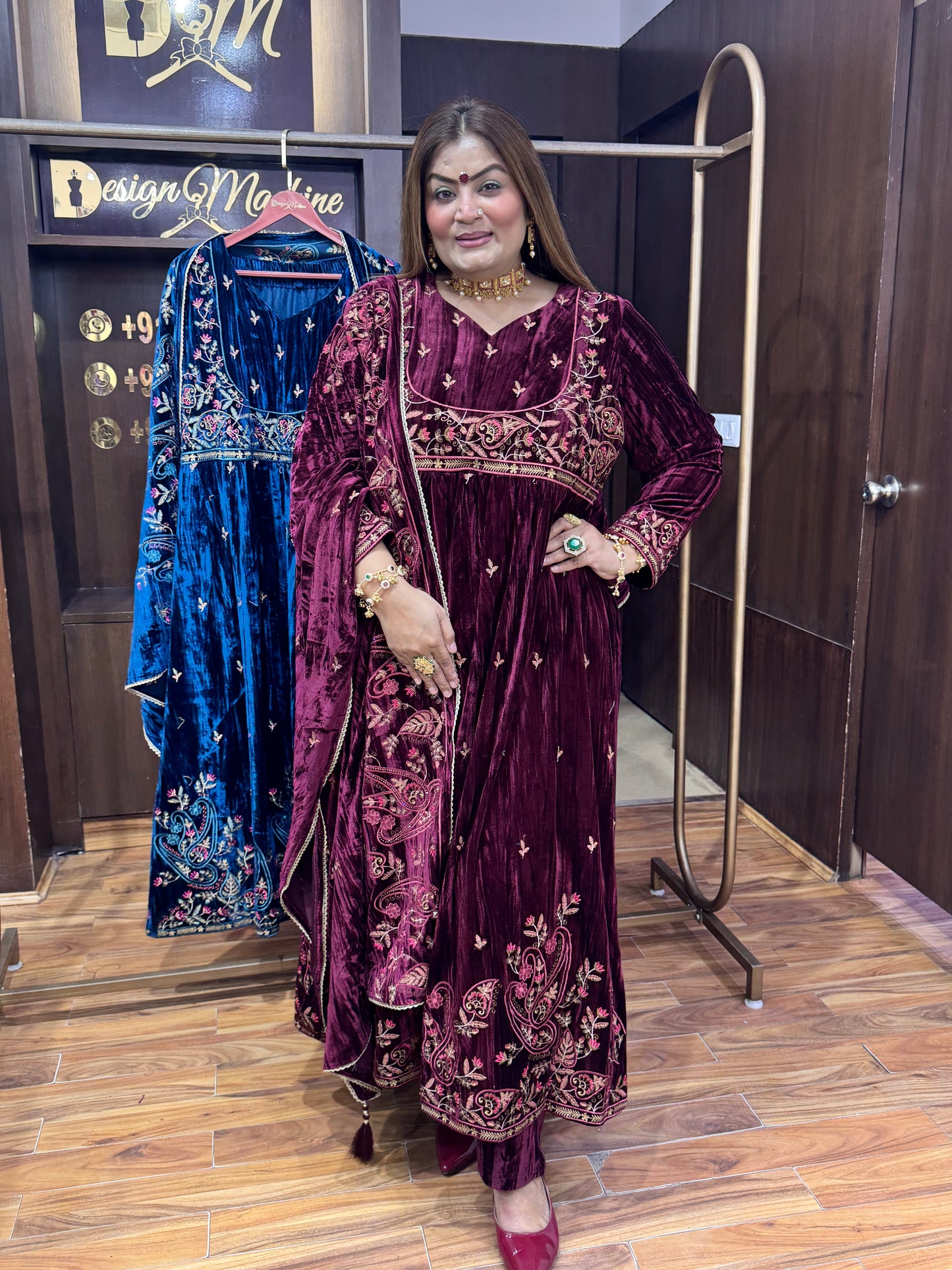 Charm Velvet (Anarkali)