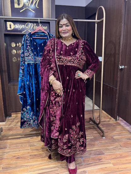 Charm Velvet (Anarkali)