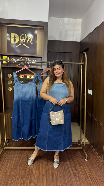 Elzelle (Denim Dress)