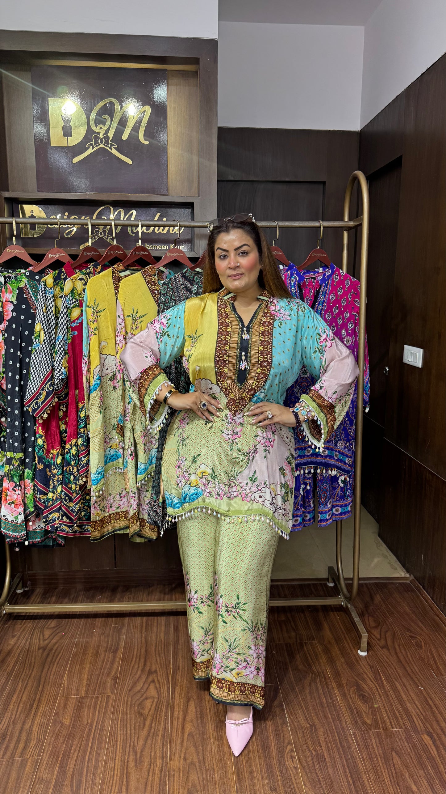 Zehra Pure Crepe Cordset