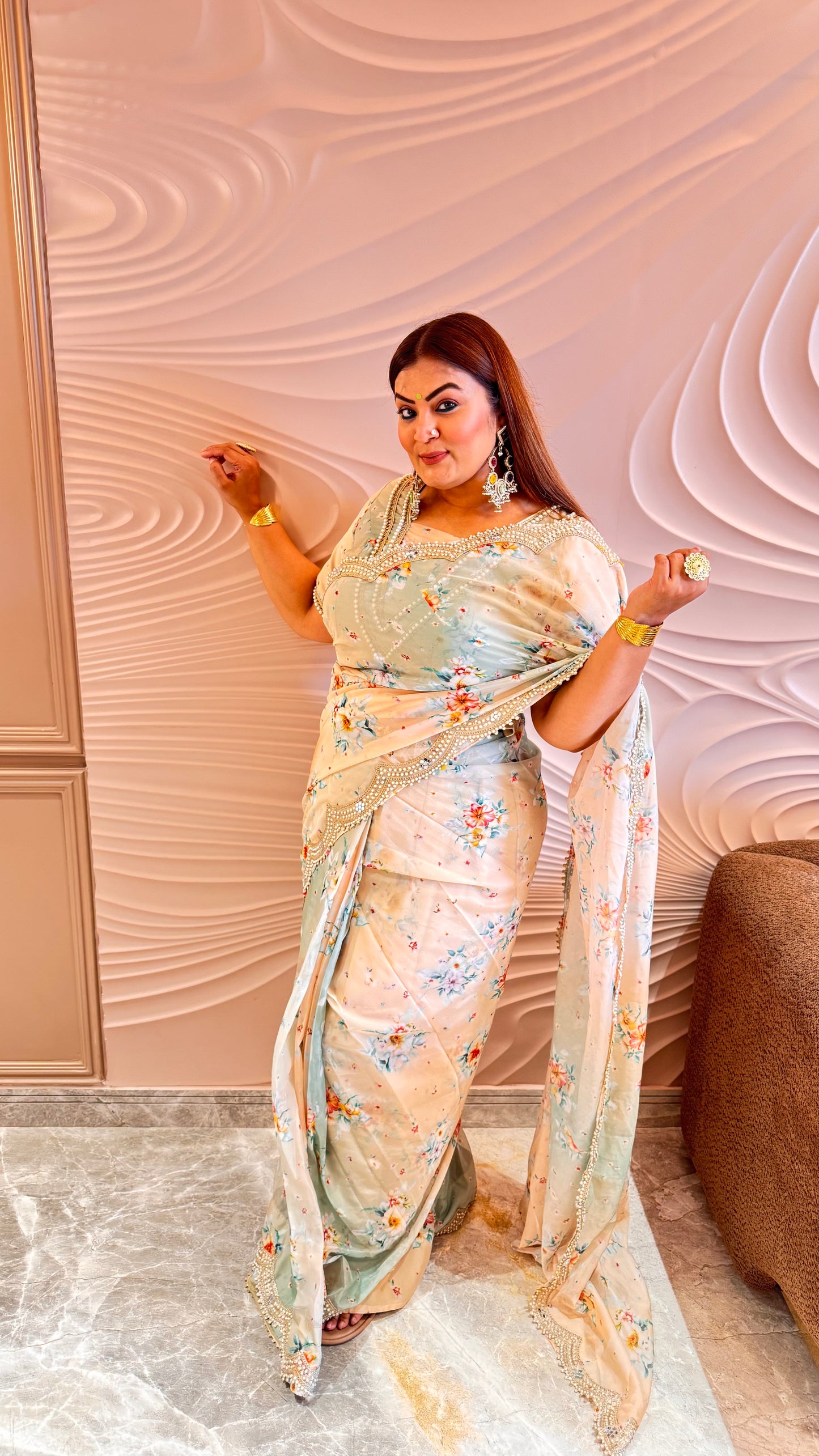 Avnera (Organza Tissue Saree)