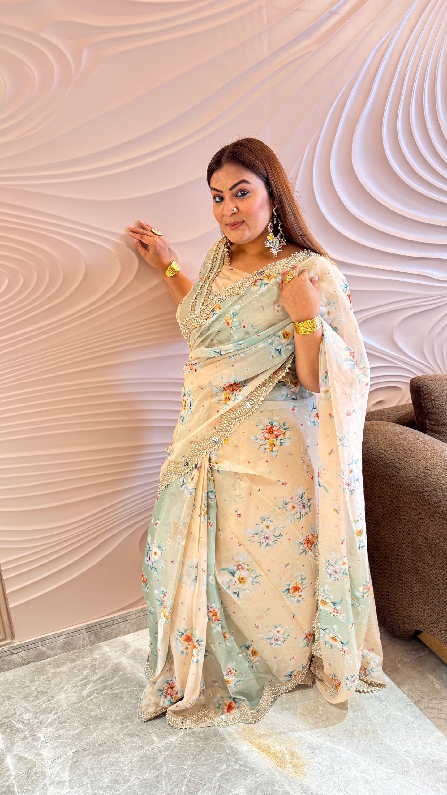 Avnera (Organza Tissue Saree)
