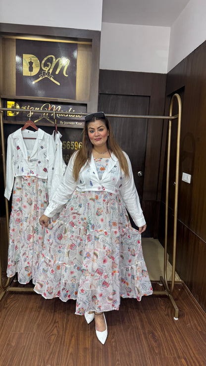 Avenelle (2 Piece Cotton Dress)