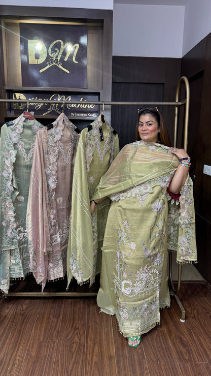 Rida (Shimmer Tissue Unstitch Suit)
