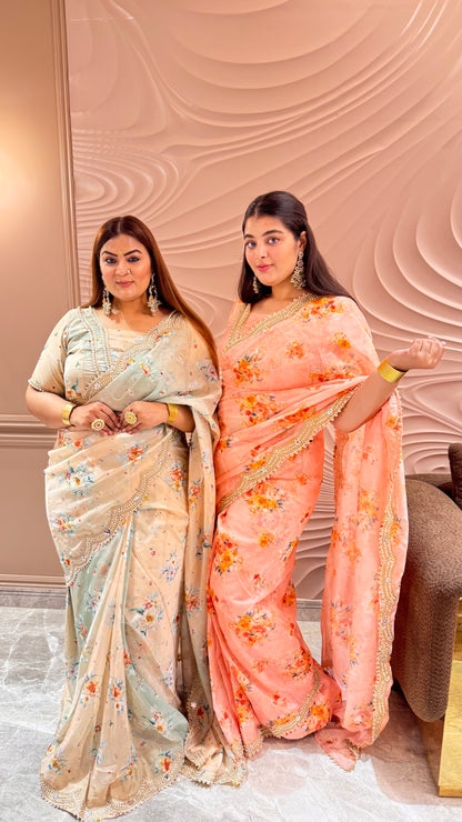 Avnera (Organza Tissue Saree)