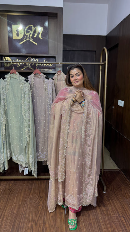 Rida (Glass Tissue Unstitch Suit)