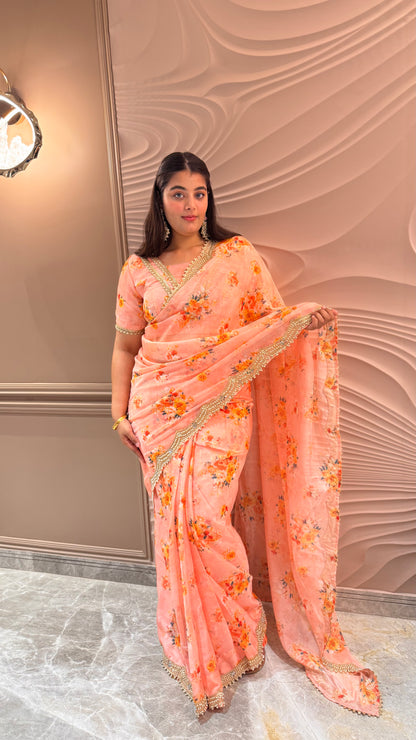 Avnera (Organza Tissue Saree)