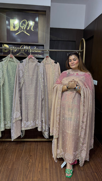 Rida (Glass Tissue Unstitch Suit)