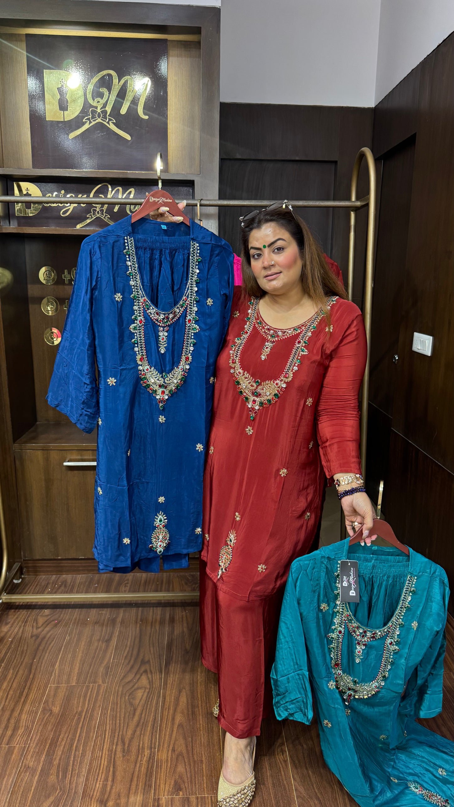 Reena (Pure Crepe Cordset)