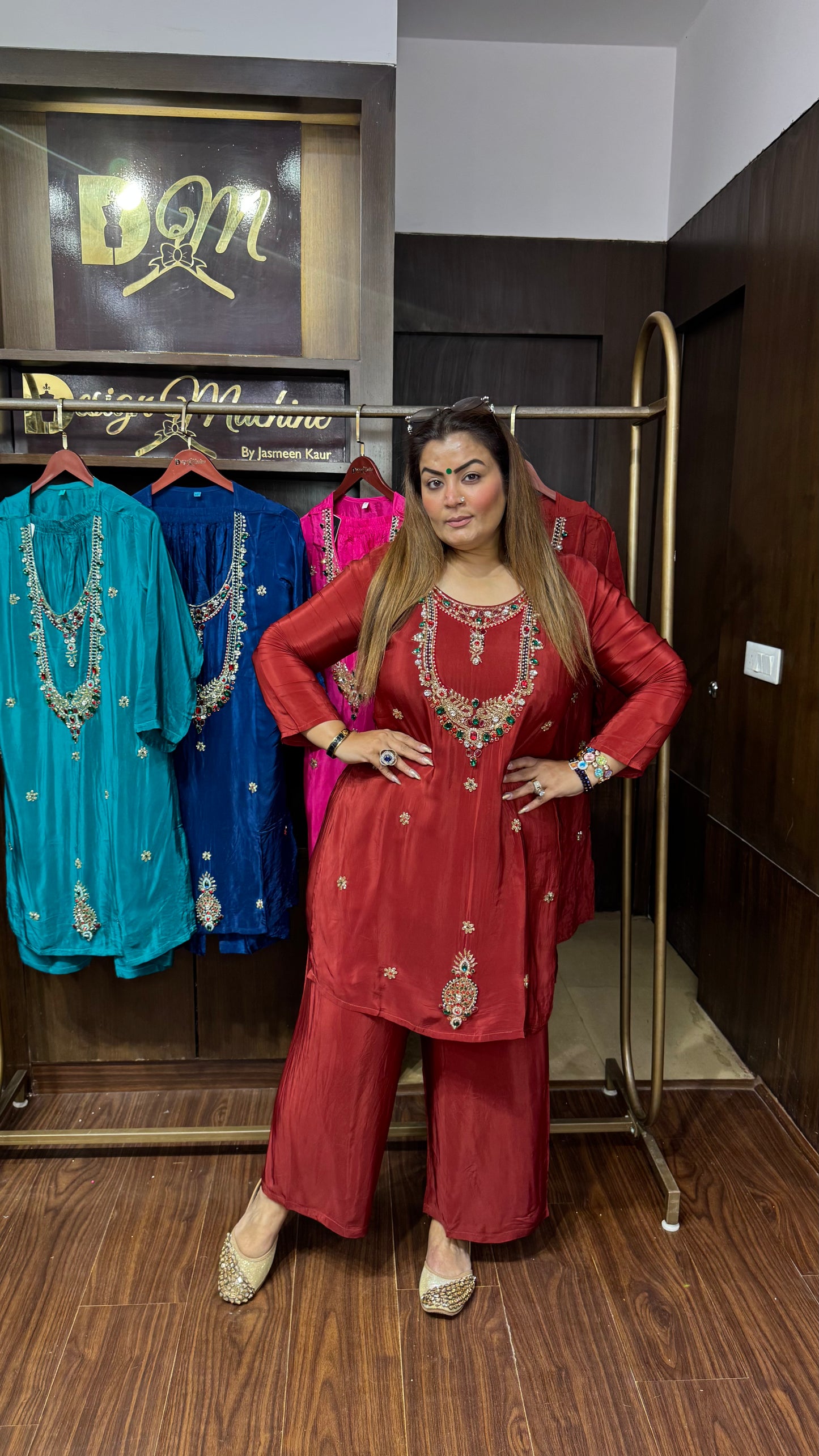 Reena (Pure Crepe Cordset)