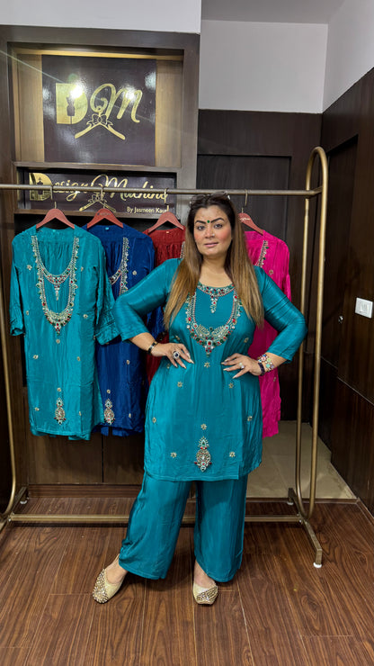 Reena (Pure Crepe Cordset)