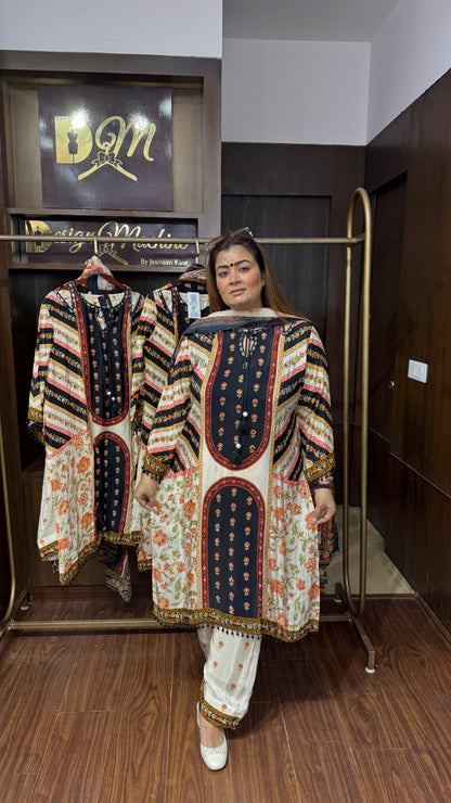 Sakshi (Glass Tissue Suit)