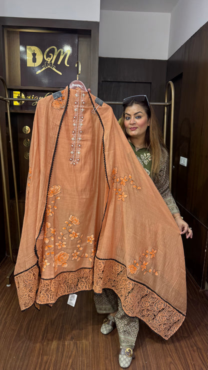Nyrella (Malmal Cotton Unstitch Suit)