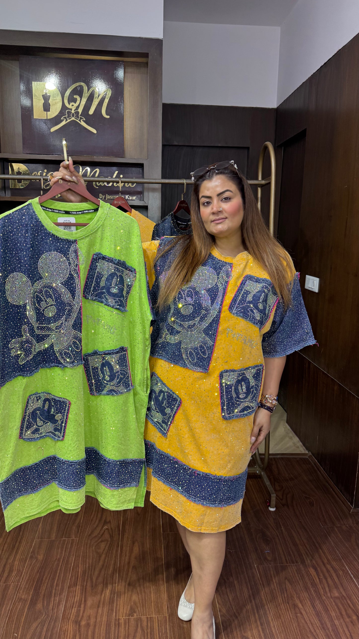 Rida (Imported Fabric Dress)