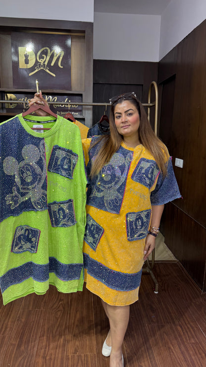 Rida (Imported Fabric Dress)