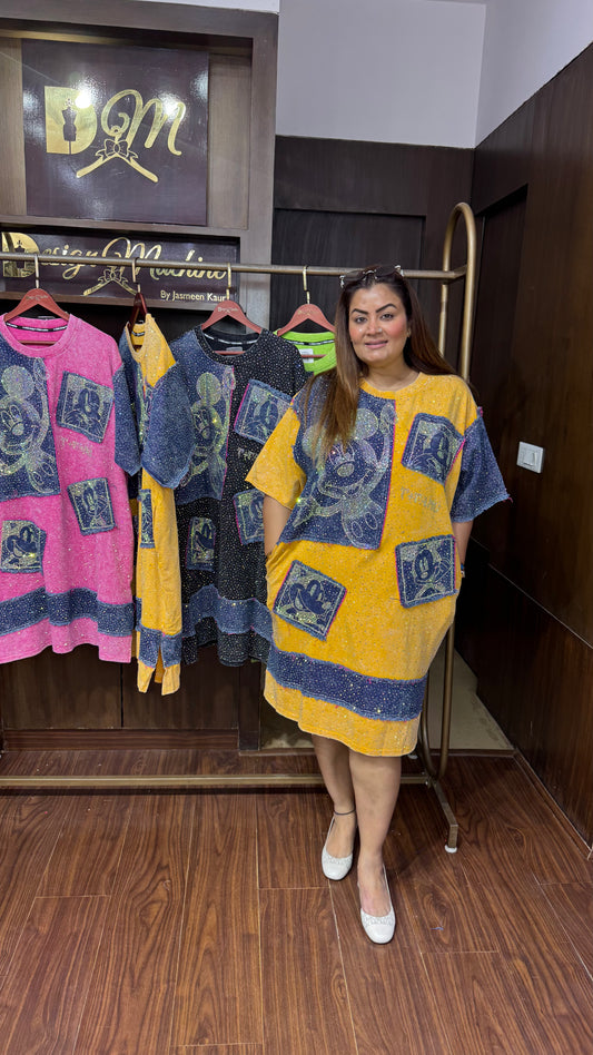 Rida (Imported Fabric Dress)