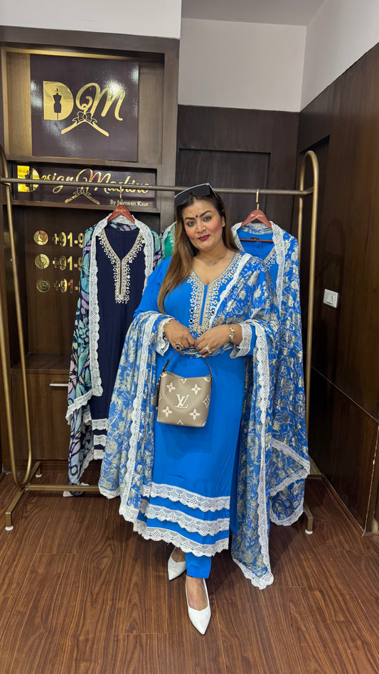 Aurenza (Pure Crepe Suit)