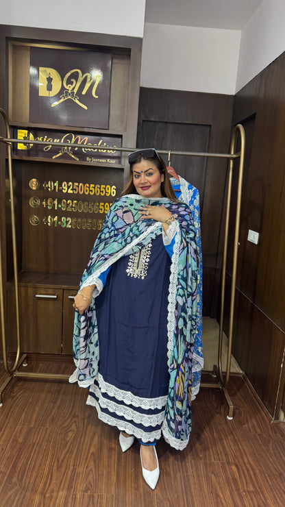 Aurenza (Pure Crepe Suit)