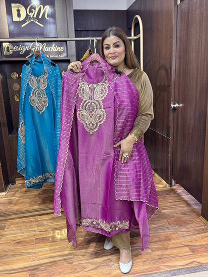 Classic Charm (Unstitched Suit)