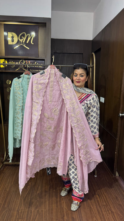 Veloriah (Malmal Cotton Unstitch Suit)