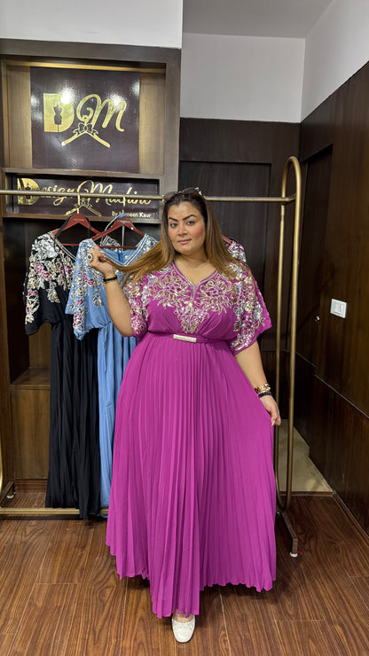 Georgette Birthday Dress