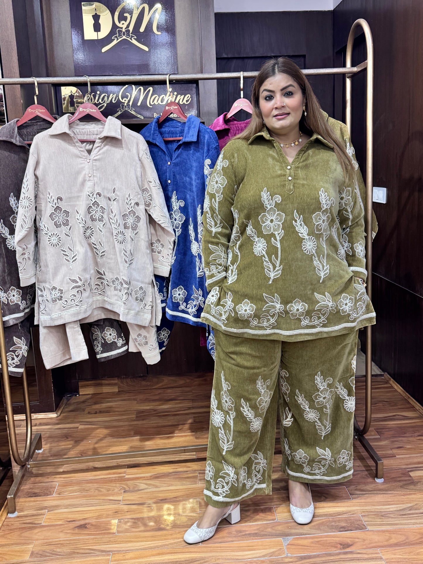 Royal Bloom (Velvet Cordset)