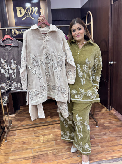 Royal Bloom (Velvet Cordset)