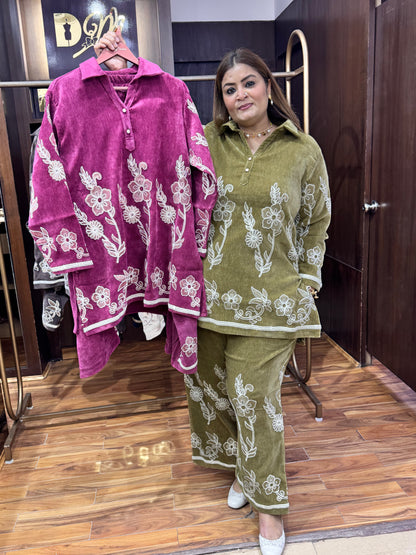 Royal Bloom (Velvet Cordset)