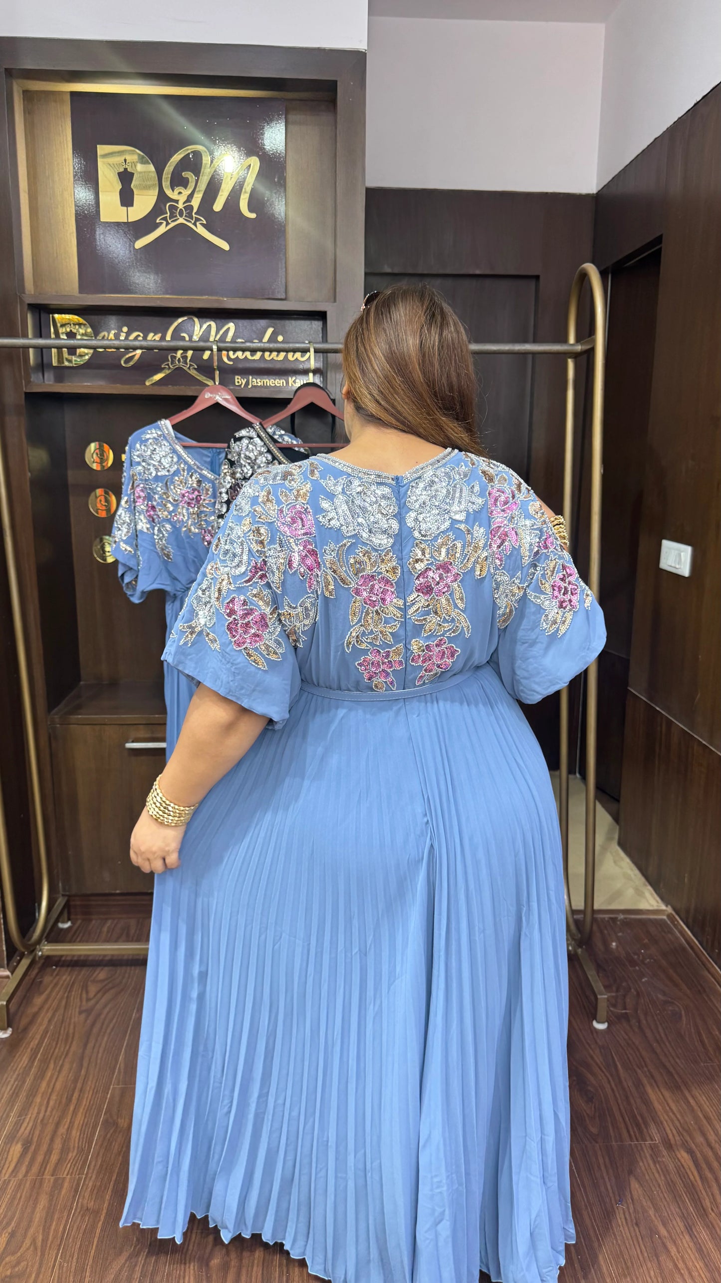 Georgette Birthday Dress