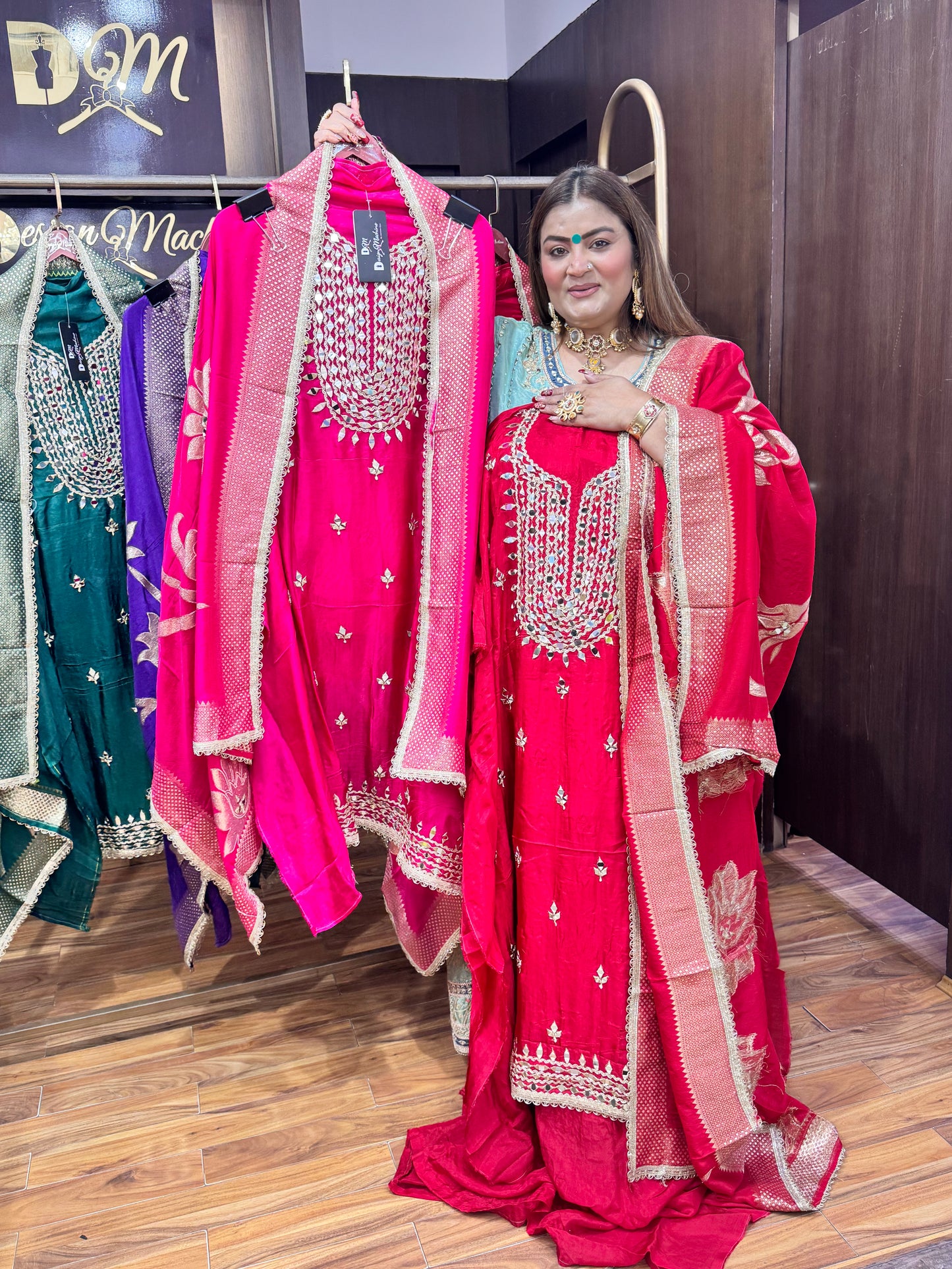 Ruhani (Unstitched Suit)