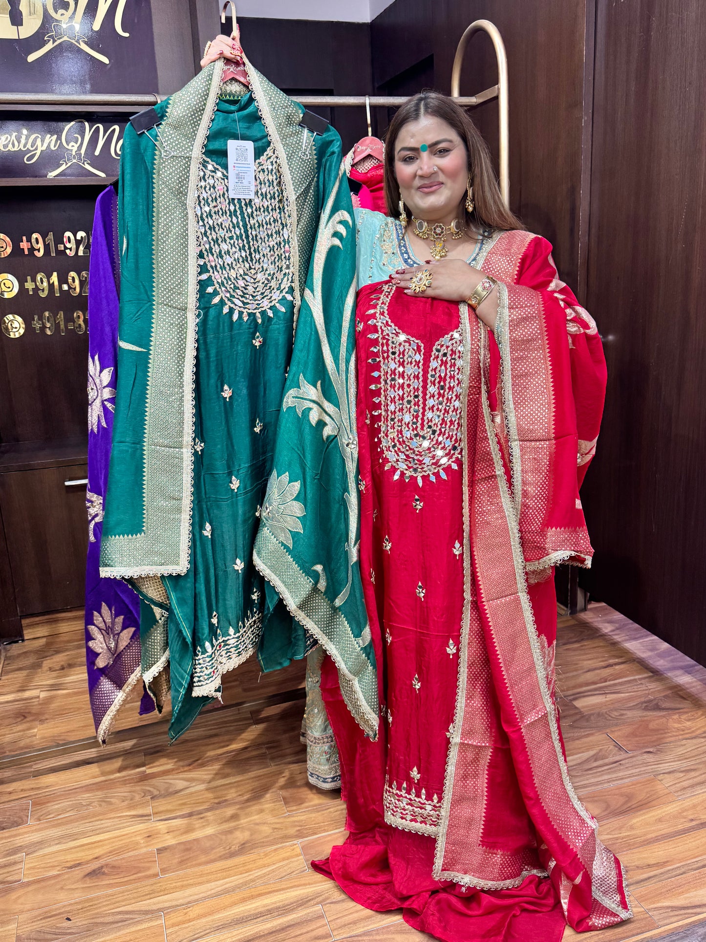 Ruhani (Unstitched Suit)