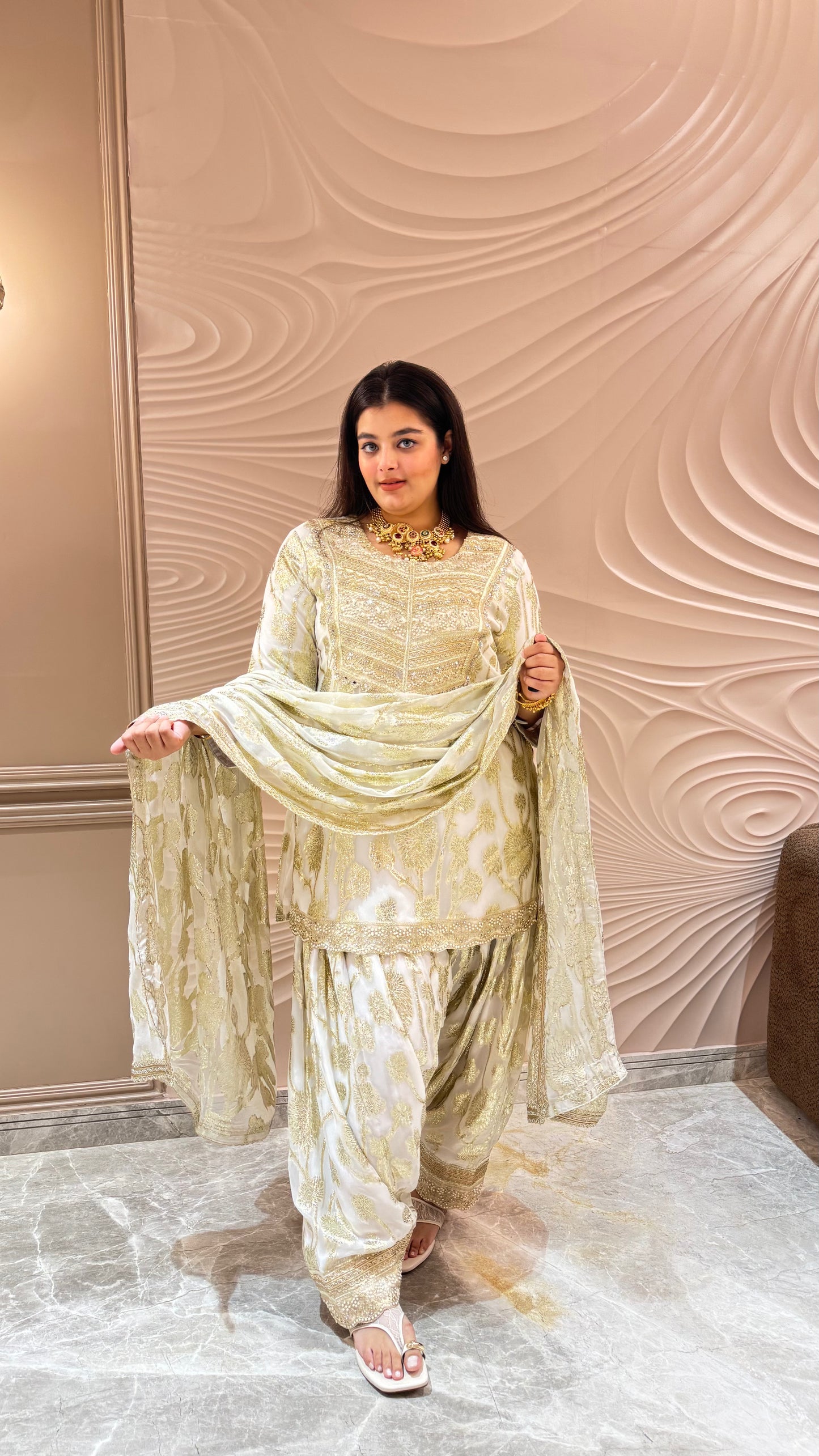 Royal Banarasi Glow Suit