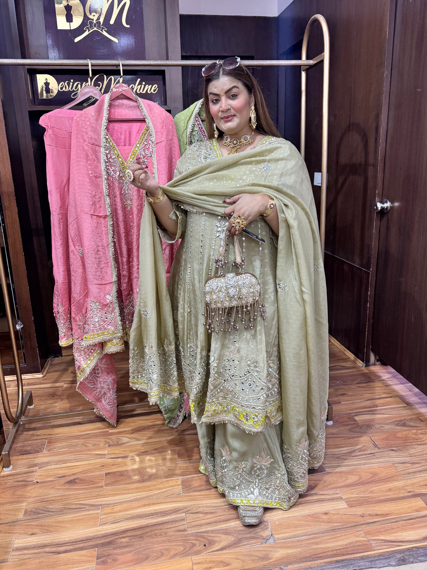 Blush Dream (Sharara Suit)