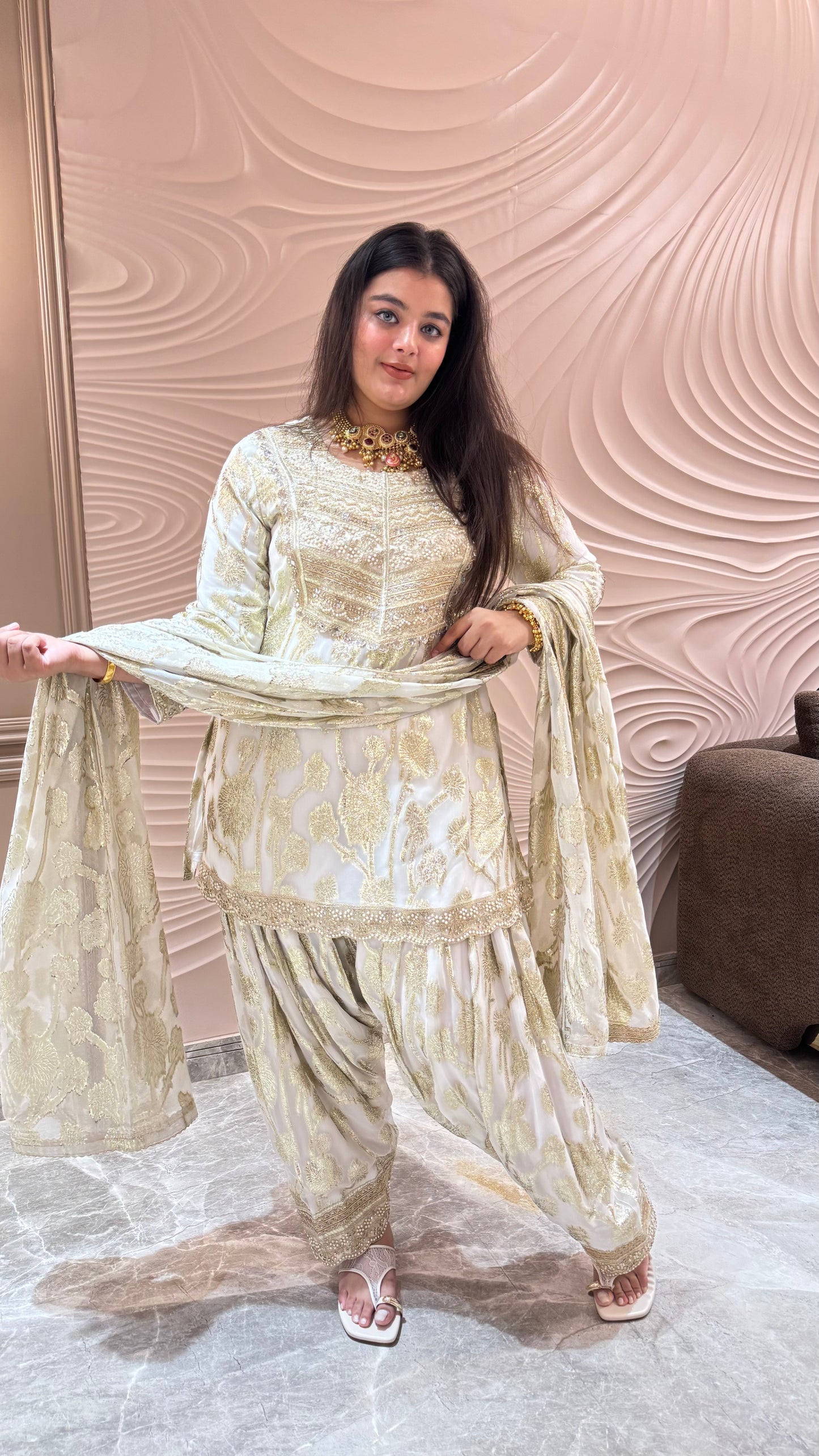 Royal Banarasi Glow Suit