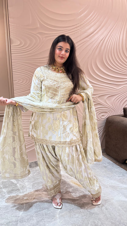 Royal Banarasi Glow Suit