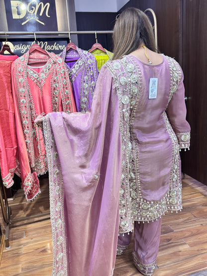 Golden Hour (Sharara Suit)