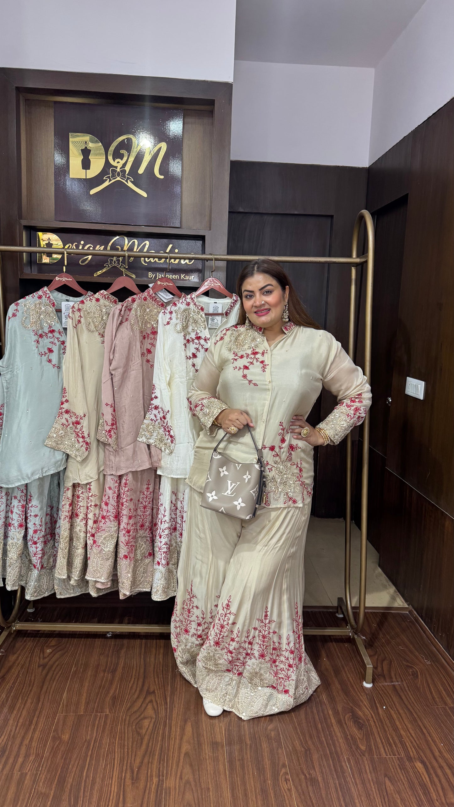 Evyra (Pure Chinnon Sharara Cordset)
