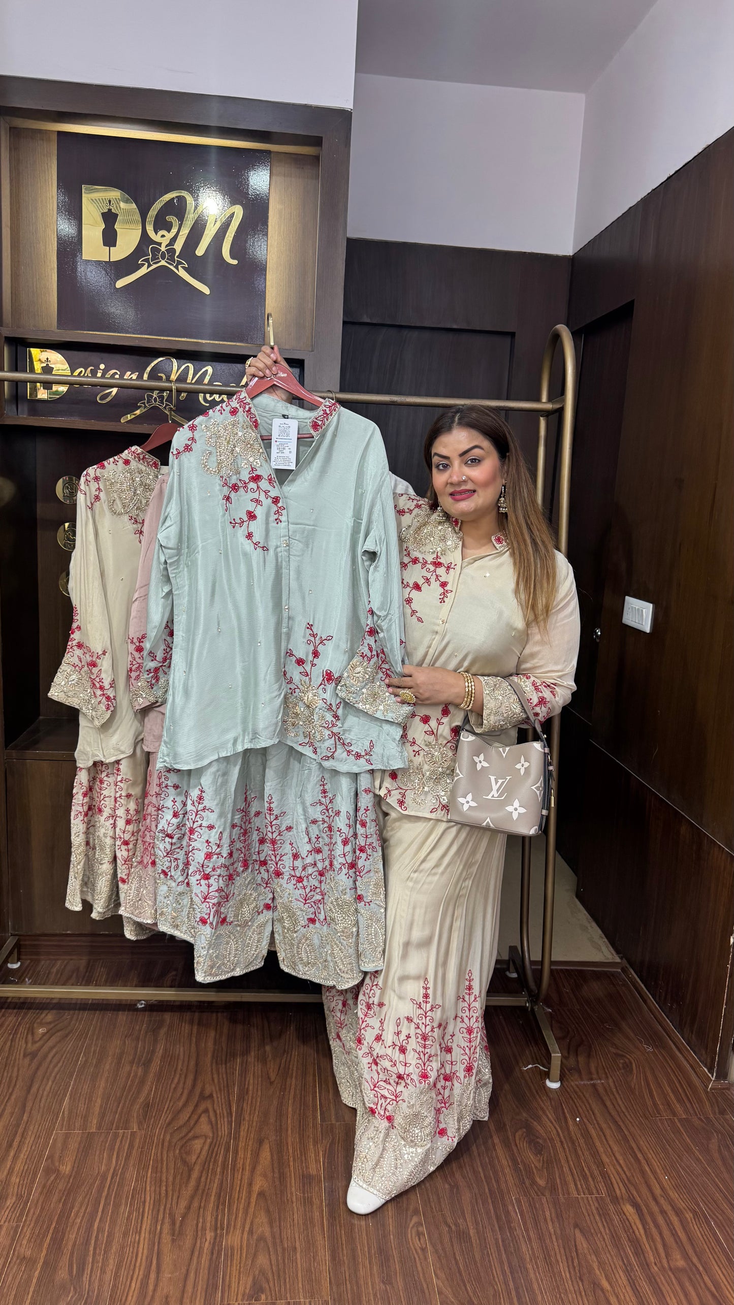 Evyra (Pure Chinnon Sharara Cordset)
