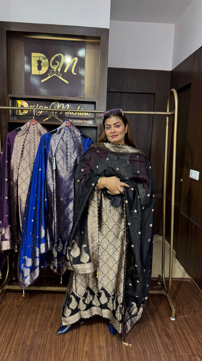 Eloria (Pure Banarasi Silk Suit)